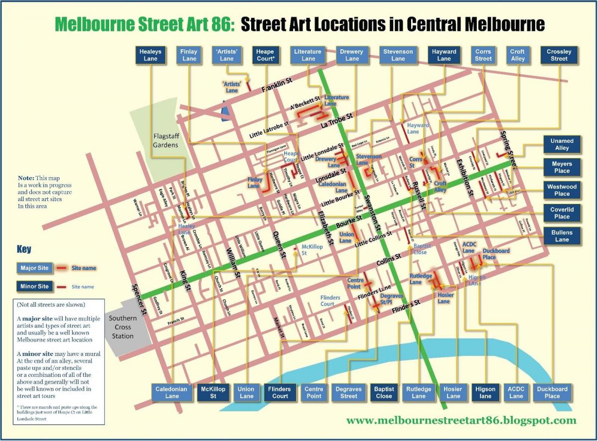 mapa ulice umjetnost mapu