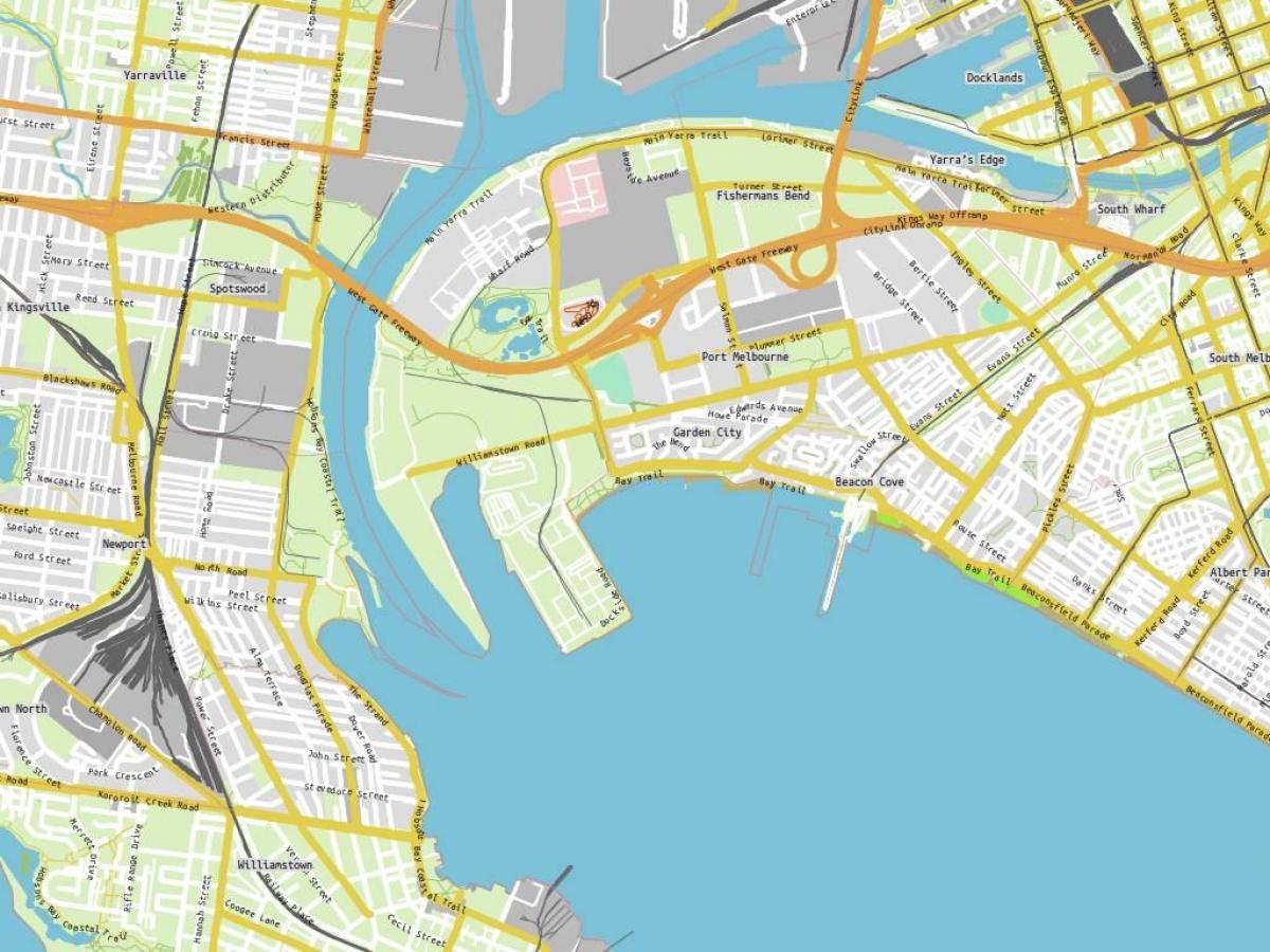 mapi luku Melburnu