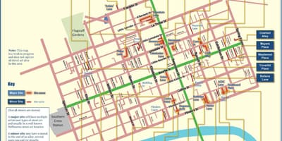 Melbourne mapu