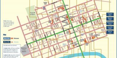 Mapa ulice umjetnost mapu